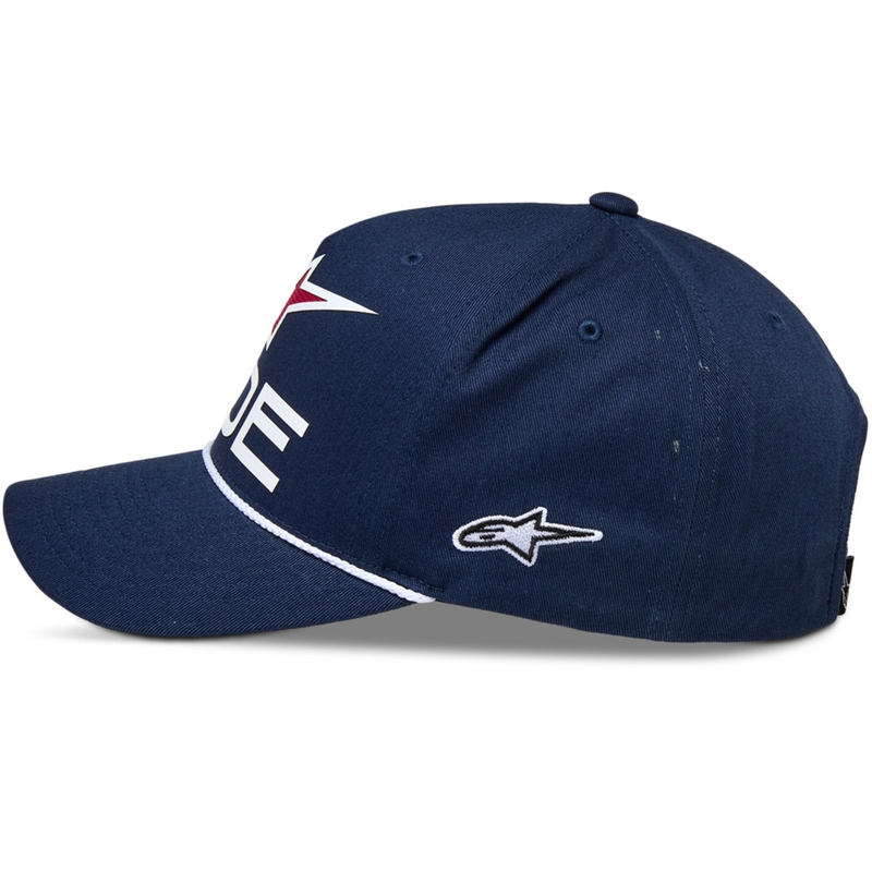 Alpinestars Ride Comp Snapback sapka kék-fehér-piros