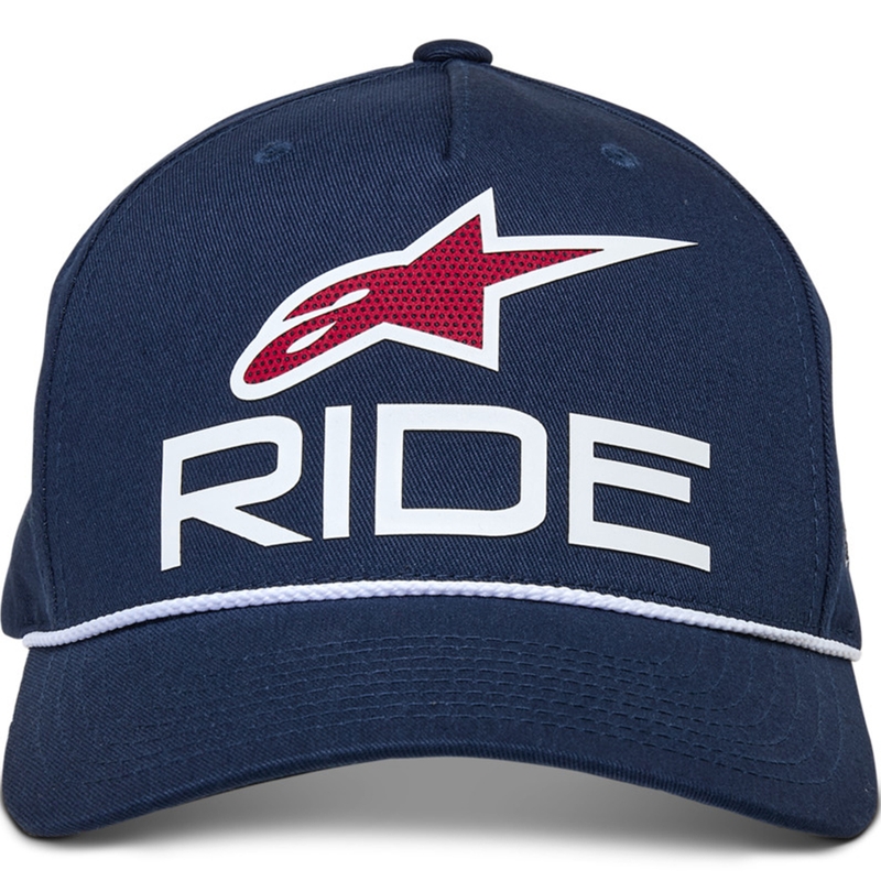 Alpinestars Ride Comp Snapback sapka kék-fehér-piros