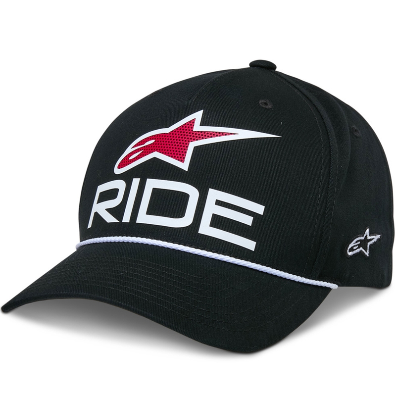 Alpinestars Ride Comp Snapback sapka fekete-fehér-piros