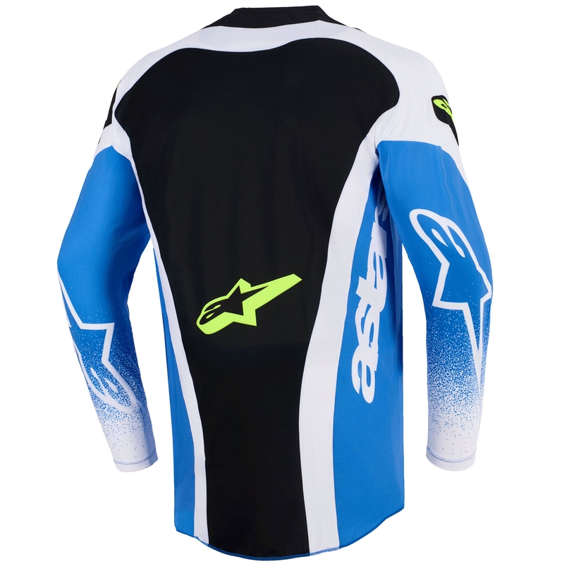 Alpinestars Techstar Knif motokrossz mez kék-fekete-fluo sárga