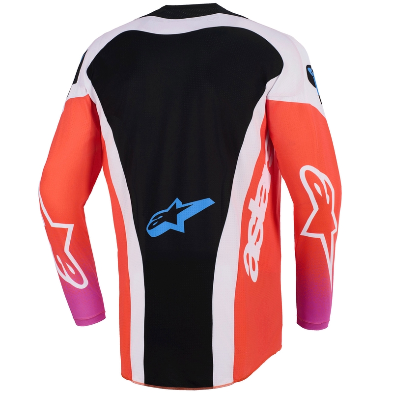 Alpinestars Techstar Knif motokrossz mez világosszürke-fluo narancssárga-fekete