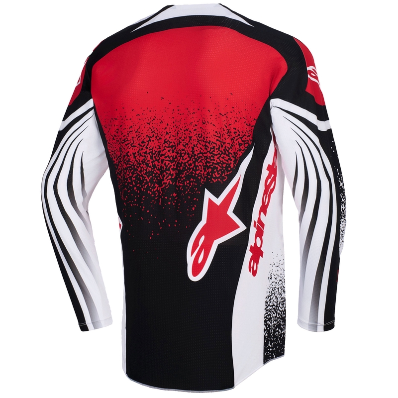 Alpinestars Techstar Nomur motocross mez fekete-fehér-piros