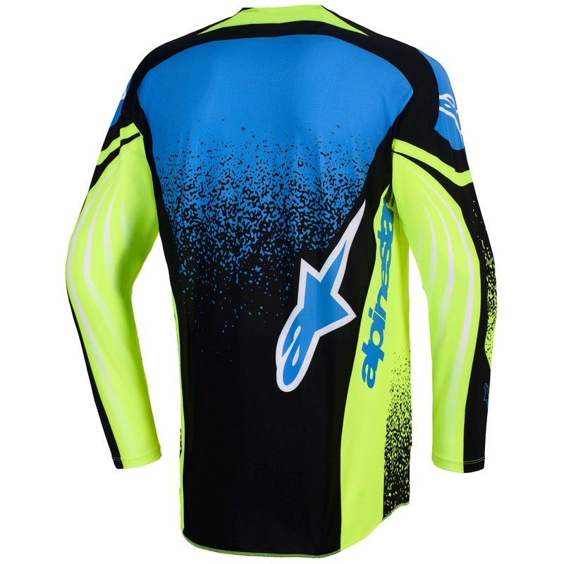 Alpinestars Techstar Nomur motocross mez sötétkék-fluo sárga-kék