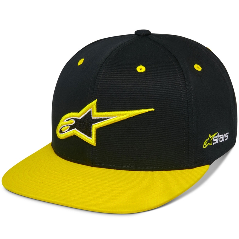 Alpinestars Thickness Snapback sapka fekete-fluo sárga