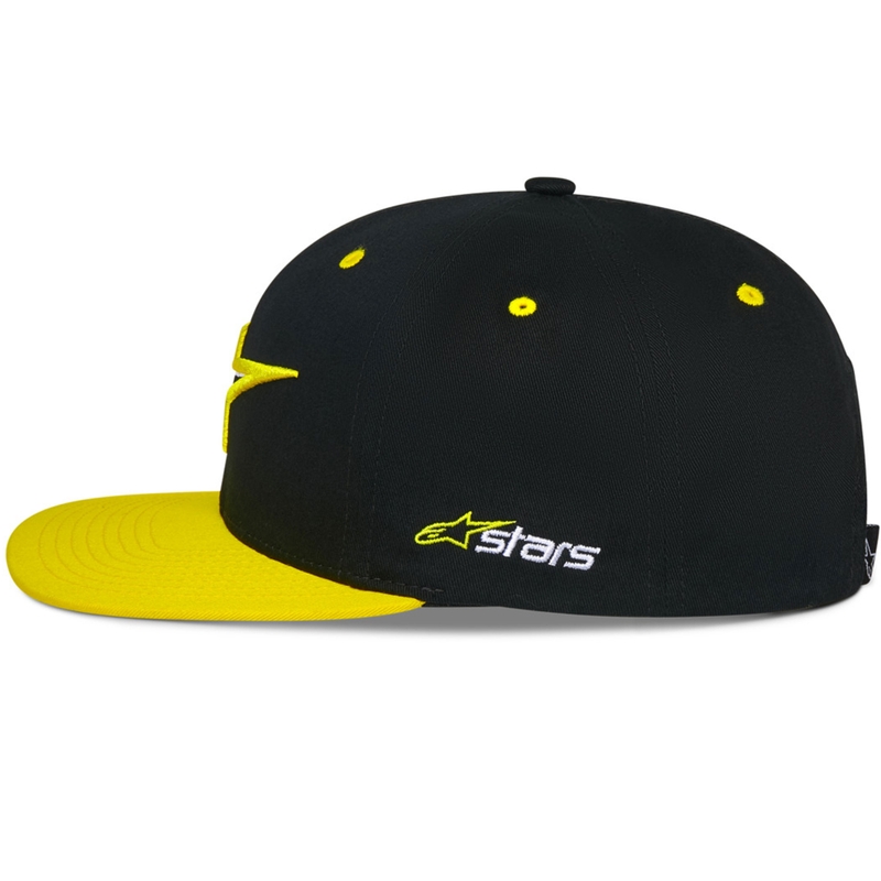 Alpinestars Thickness Snapback sapka fekete-fluo sárga