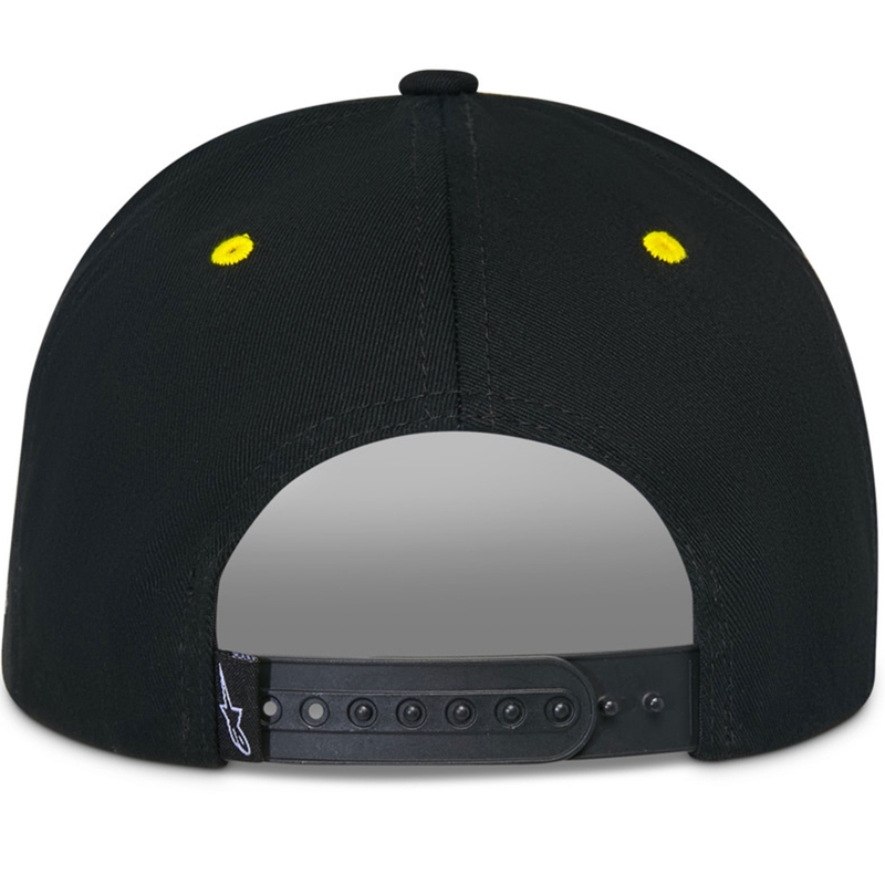 Alpinestars Thickness Snapback sapka fekete-fluo sárga