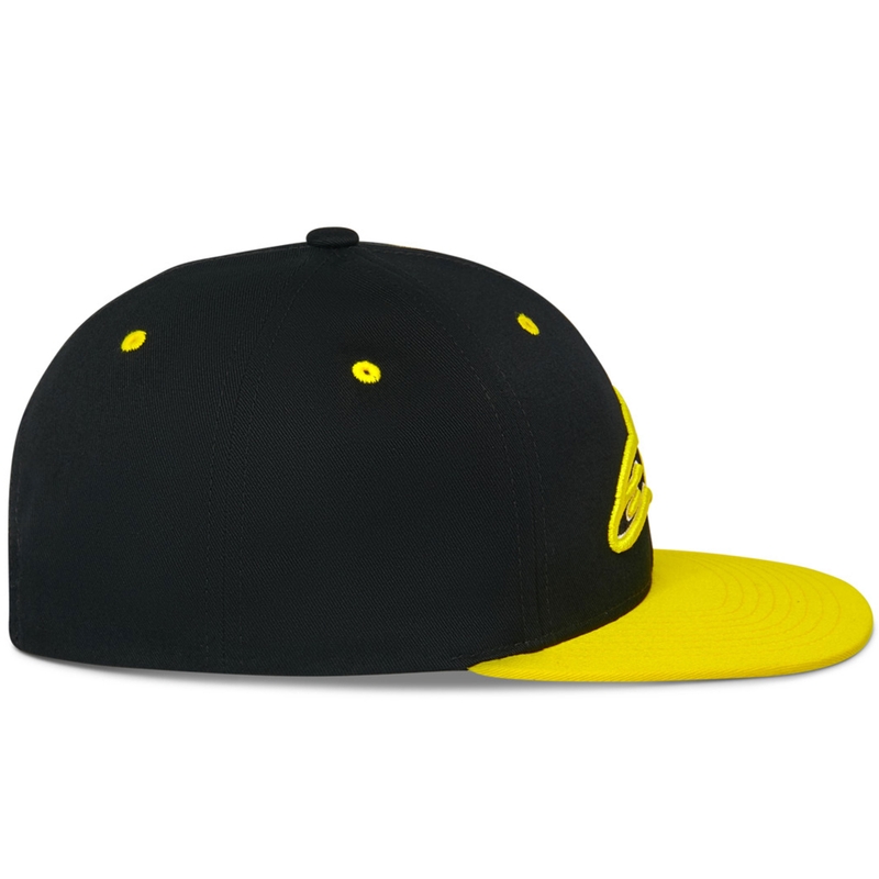 Alpinestars Thickness Snapback sapka fekete-fluo sárga