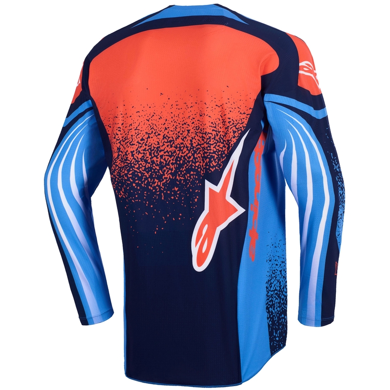 Alpinestars Techstar Nomur motocross mez sötétkék-narancssárga-kék