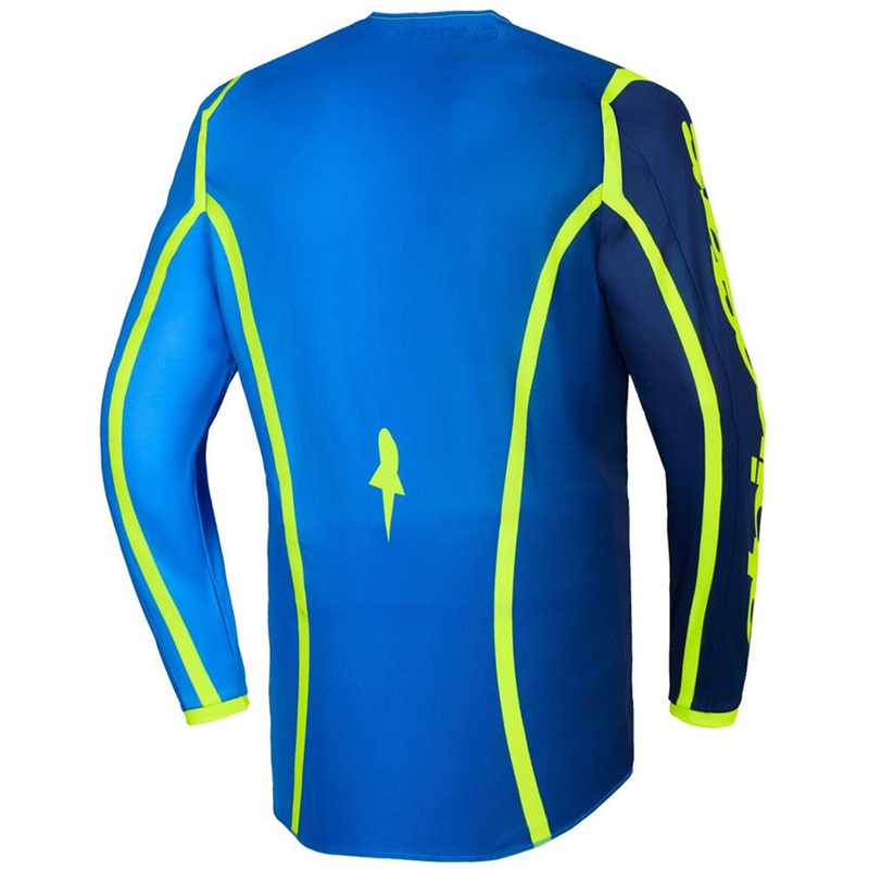 Alpinestars Fluid Apex motokrossz mez kék-fluo sárga