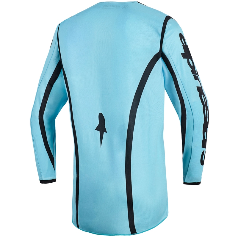 Alpinestars Stella Fluid Apex női motokrossz mez türkizkék-fekete