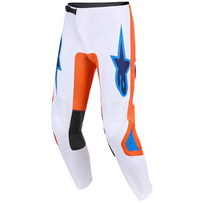 Alpinestars Fluid Grid motokrossz nadrág narancssárga-kék-fehér