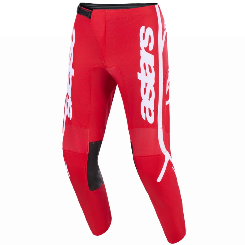 Alpinestars Fluid Apex motokrossz nadrág piros-fehér