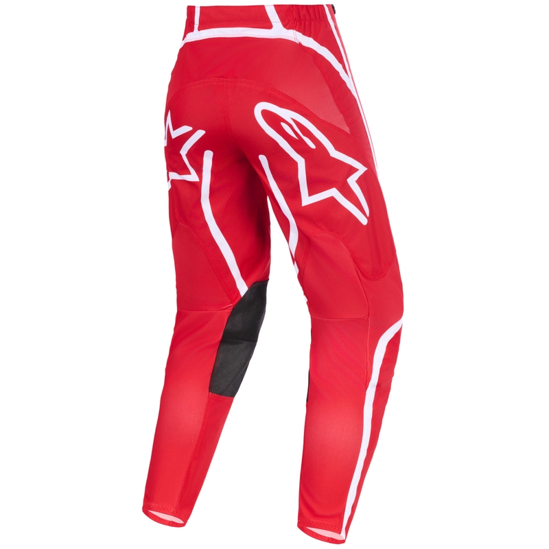 Alpinestars Fluid Apex motokrossz nadrág piros-fehér