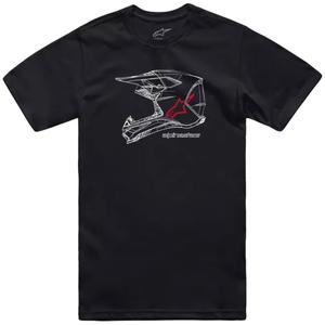 Alpinestars MX Helmet CSF póló fekete