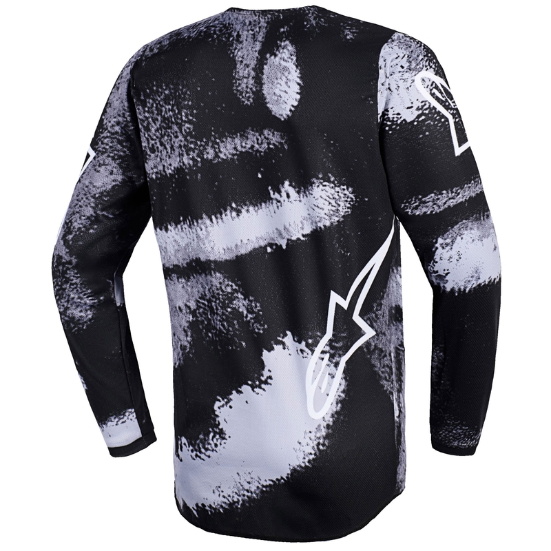 Alpinestars Fluid Lahnd gyerek motokrossz mez szürke-camo árnyalatos
