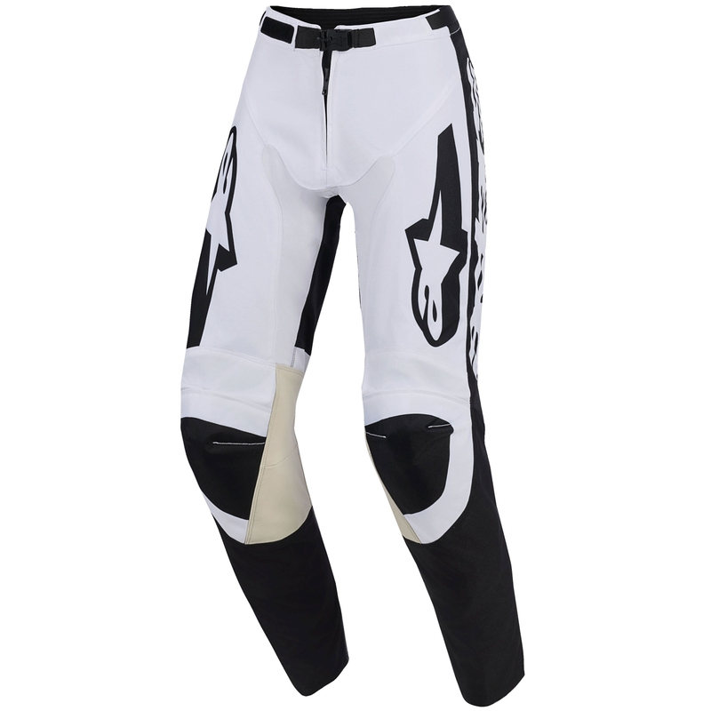 Alpinestars Racer Riway motocross nadrág fehér-fekete
