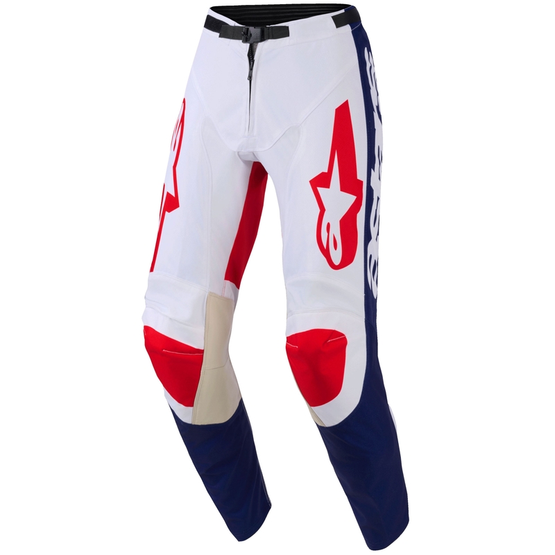 Alpinestars Racer Riway motocross nadrág fehér-kék-piros