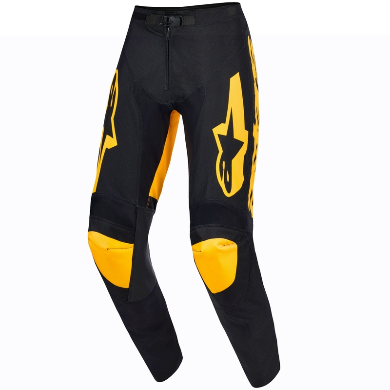 Alpinestars Racer Riway motocross nadrág sárga-fekete