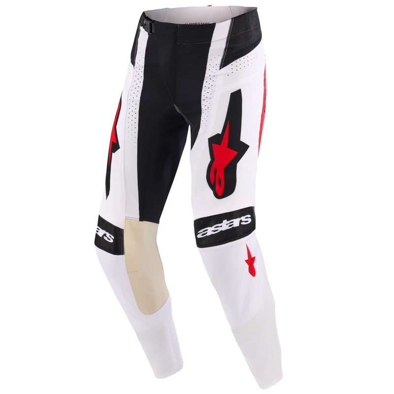 Alpinestars Techstar Knif motocross nadrág fekete-fehér-kék-piros