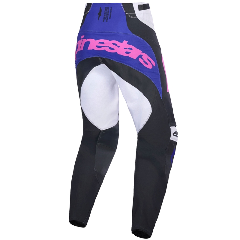 Alpinestars Techstar Knif motocross nadrág fekete-világosszürke-lila