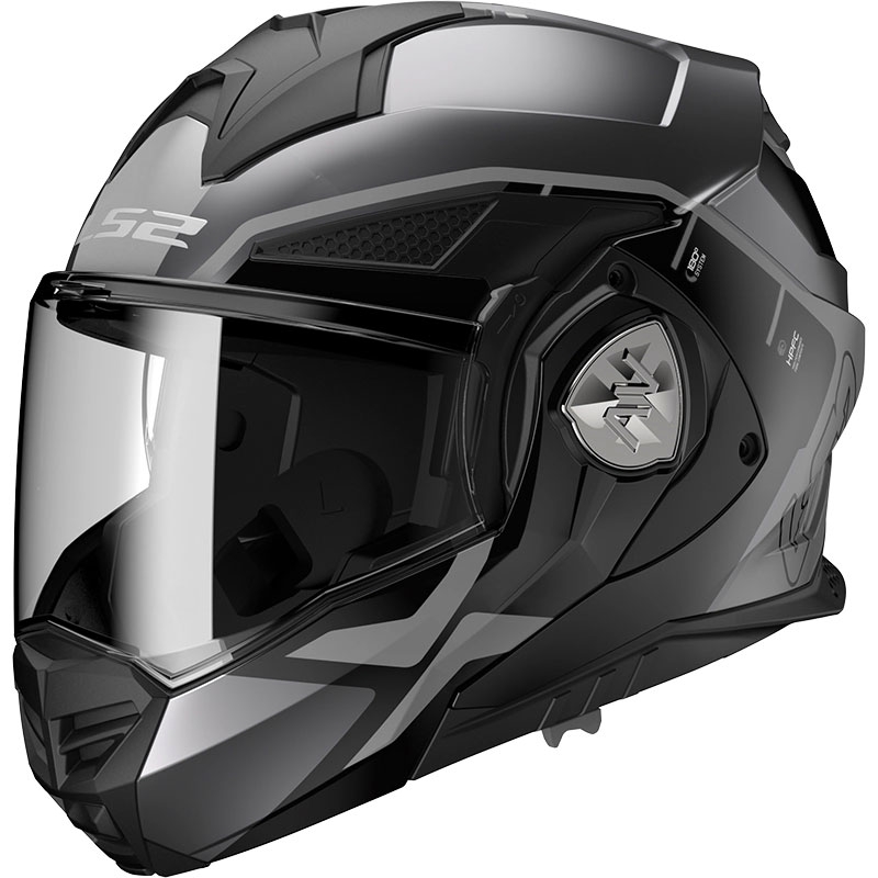 LS2 FF901 Advant X Metryk hátrahajtható állú bukósisak titán