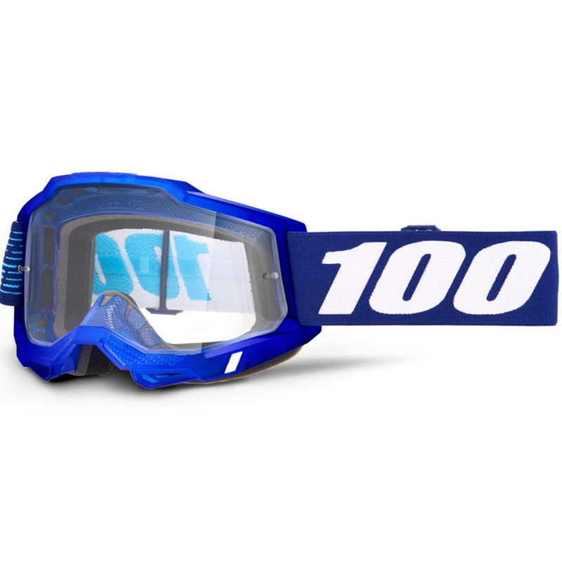 100% Accuri 2 2028 motokrossz szemüveg átlátszó plexivel