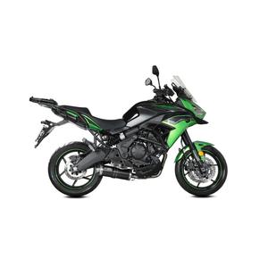 Teljes kipufogó rendszer 2x1 STORM OVAL K.059.LX1B fekete