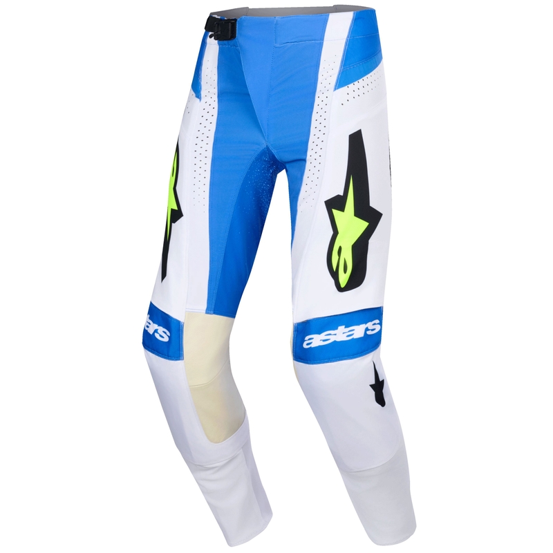 Alpinestars Techstar Knif motocross nadrág kék-fekete-fluo sárga