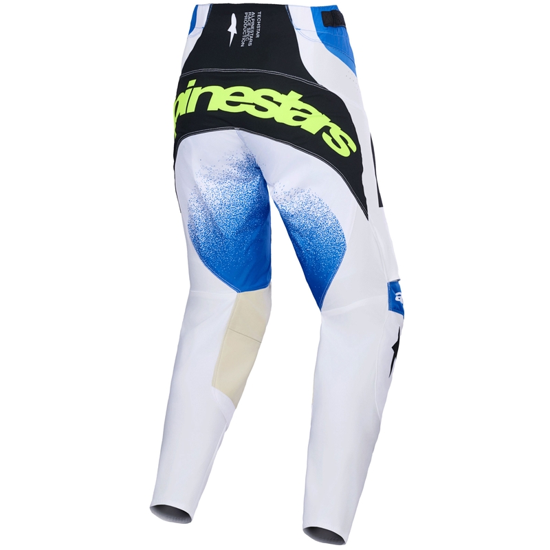 Alpinestars Techstar Knif motocross nadrág kék-fekete-fluo sárga