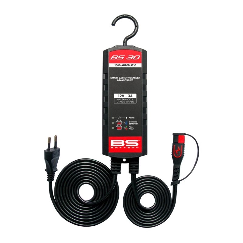 Akkumulátor töltő BS-BATTERY SMART (suitable also for Lithium) 12V 3A