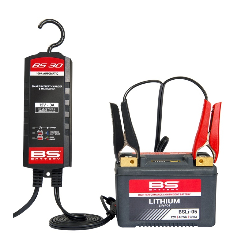 Akkumulátor töltő BS-BATTERY SMART (suitable also for Lithium) 12V 3A