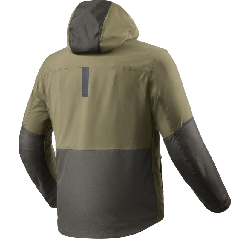 Revit Traffic 2 H2O Tarmac motoros kabát zöld