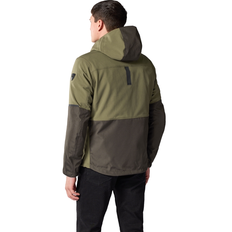 Revit Traffic 2 H2O Tarmac motoros kabát zöld