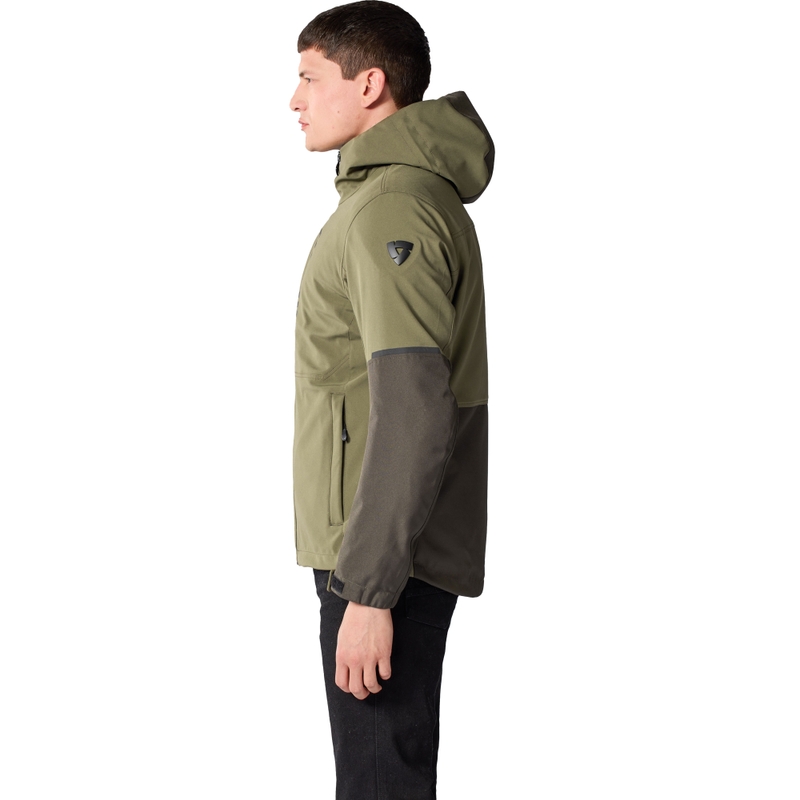 Revit Traffic 2 H2O Tarmac motoros kabát zöld