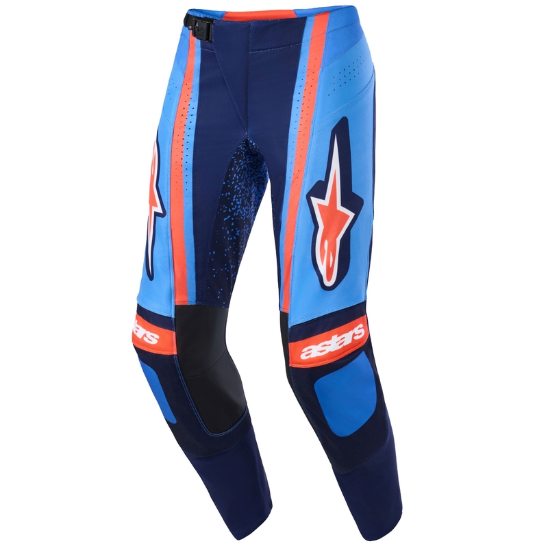 Alpinestars Techstar Nomur motokrossz nadrág sötétkék-narancssárga-kék