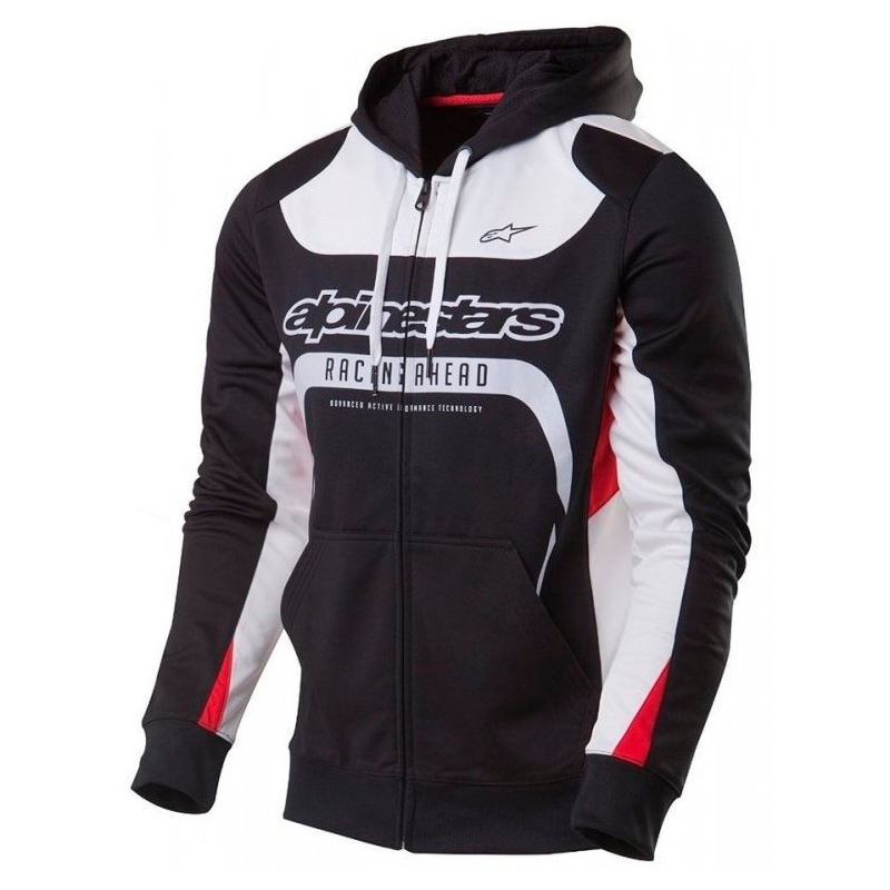 Pulóver Alpinestars Session Gyapjú fekete-fehér