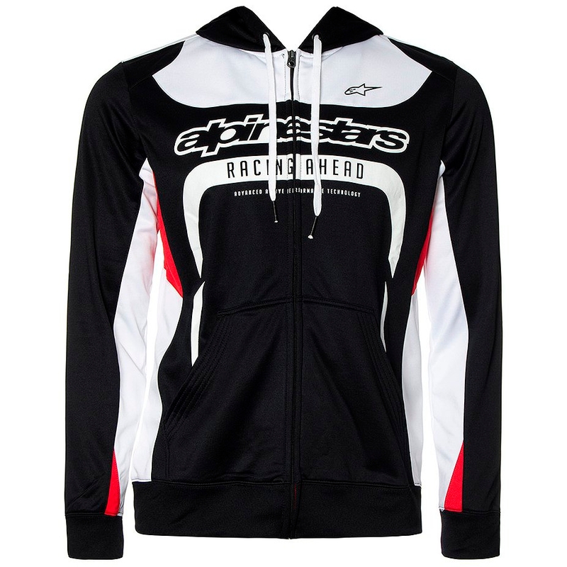 Pulóver Alpinestars Session Gyapjú fekete-fehér