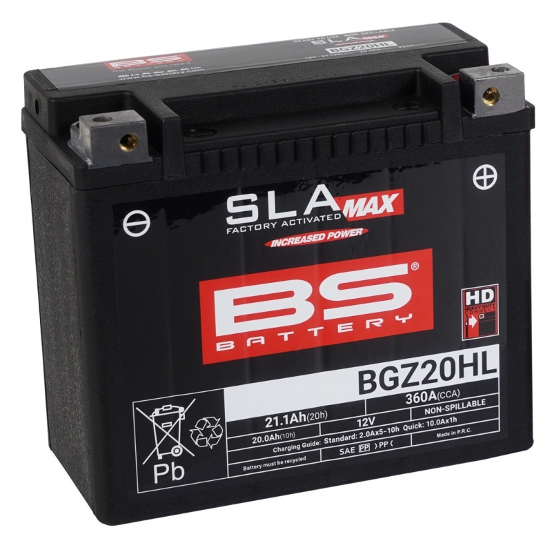 Gyárilag aktivált akkumulátor BS-BATTERY SLA MAX