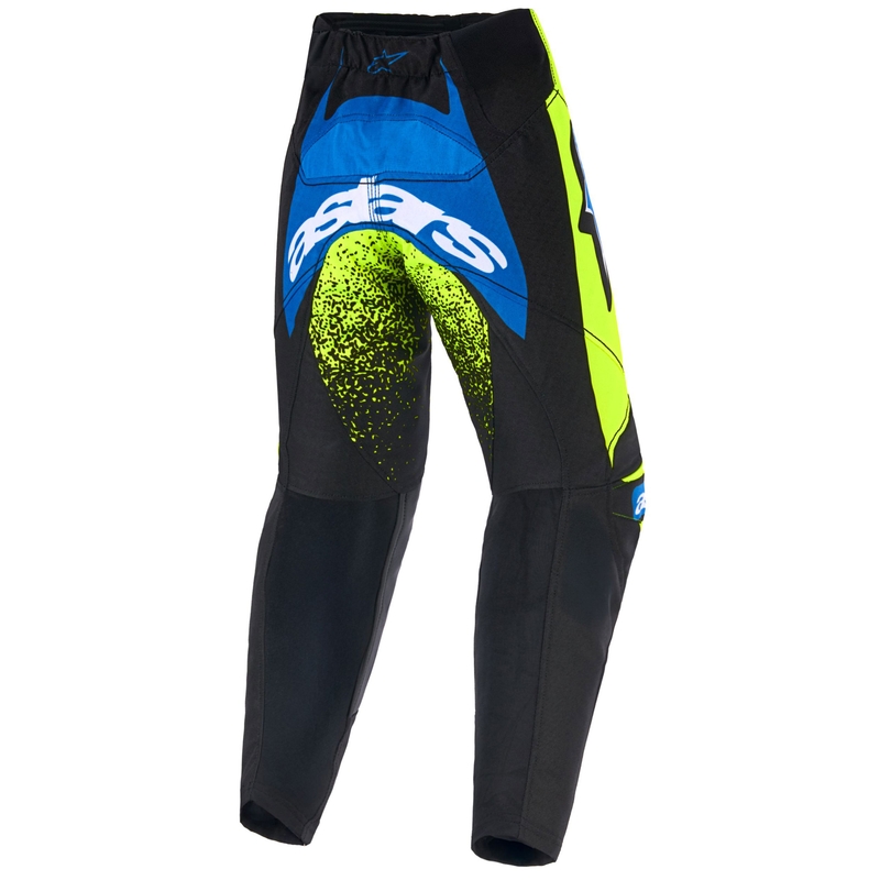 Alpinestars Racer Nomur gyerek motokrossz nadrág sötétkék-fluo sárga-fekete
