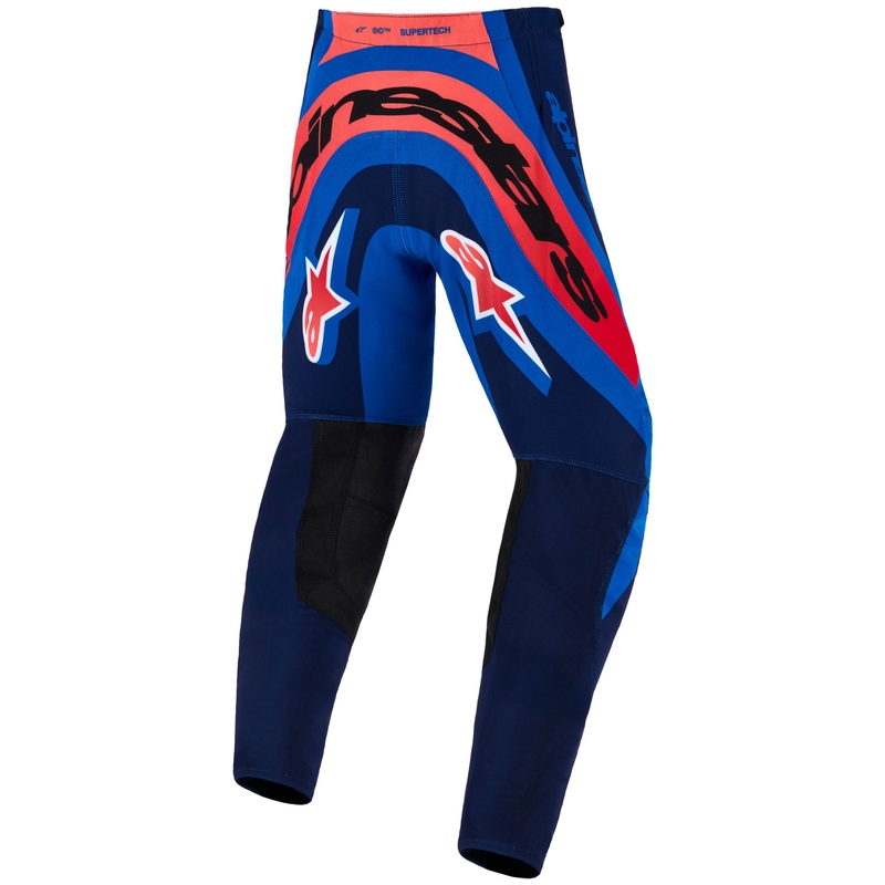 Alpinestars Supertech Vista gyerek motokrossz nadrág sötétkék-korall-kobalt