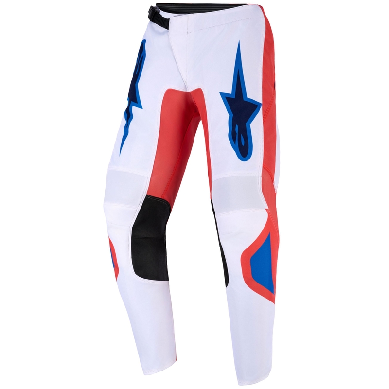 Alpinestars Fluid Grid gyerek motokrossz nadrág narancssárga-kék-fehér