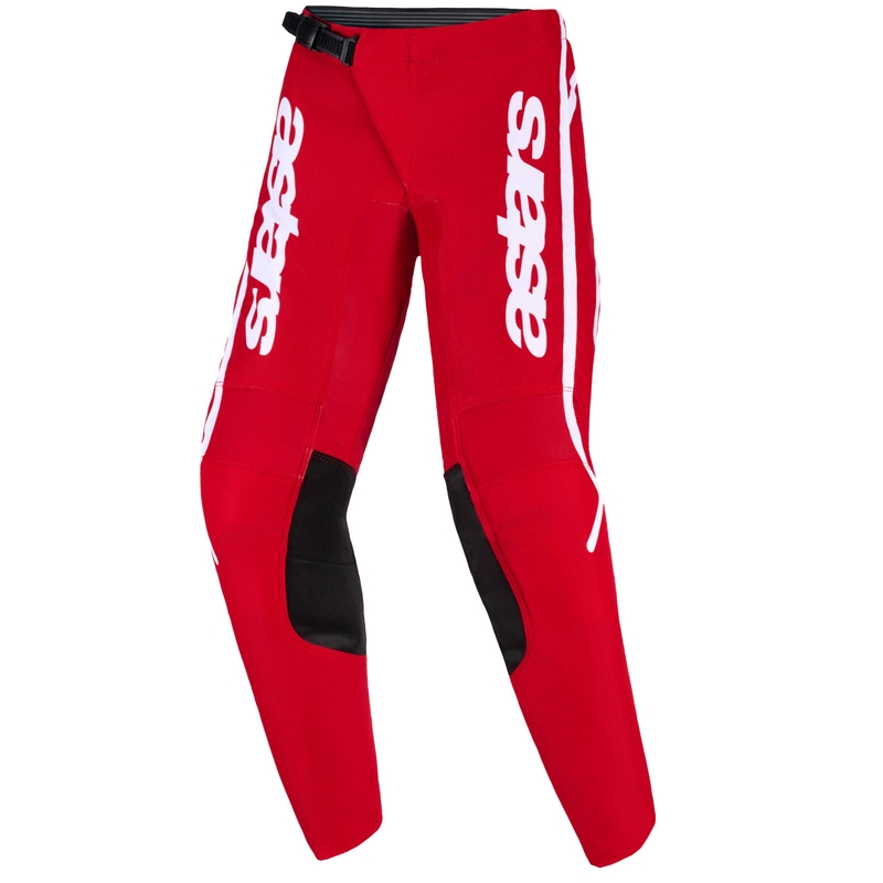 Alpinestars Fluid Apex gyerek motokrossz nadrág piros-fehér