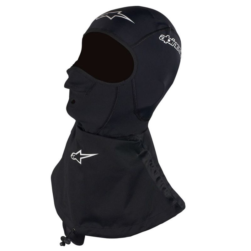 Motorháztető sisak alatt Alpinestars Balacvala Turné téli fekete