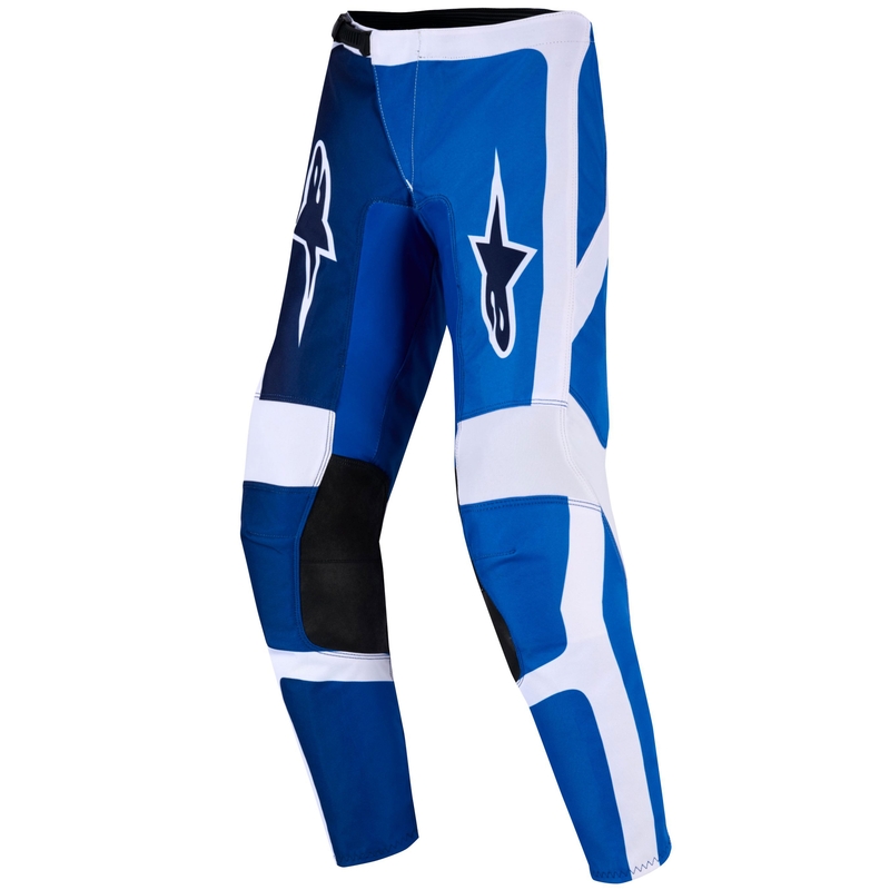 Alpinestars Fluid Portl gyerek motokrossz nadrág kék-fehér