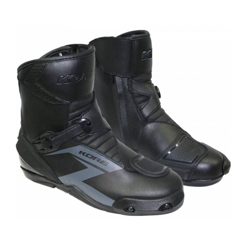Motorkerékpár cipők Kore Semi Sport Short 2.0 fekete-szürke