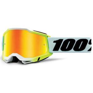 100% ACCURI 2 Dunder motokrossz szemüveg füstös plexivel