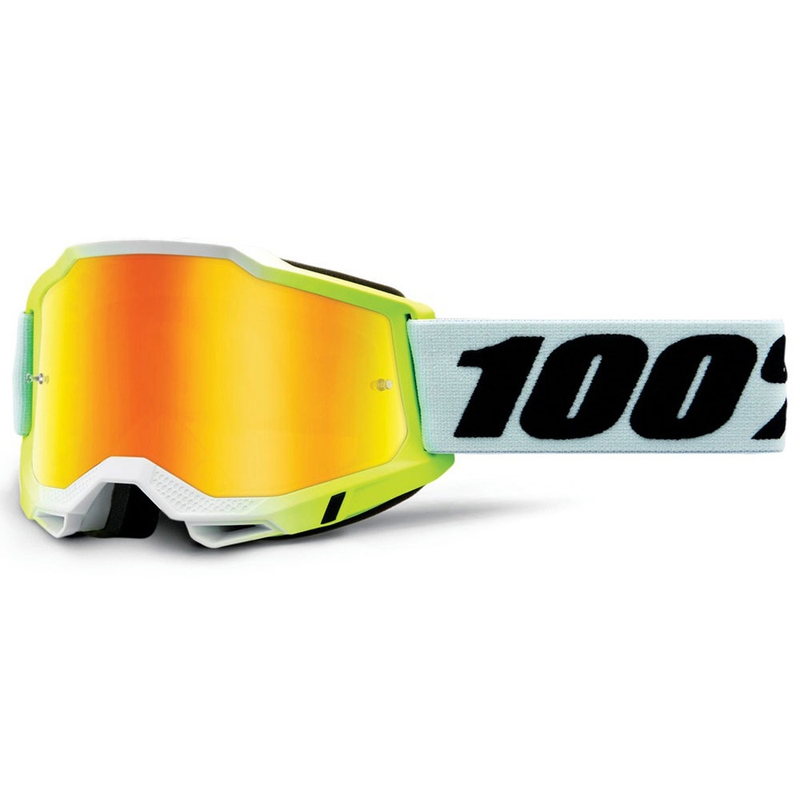 100% ACCURI 2 Dunder motokrossz szemüveg füstös plexivel
