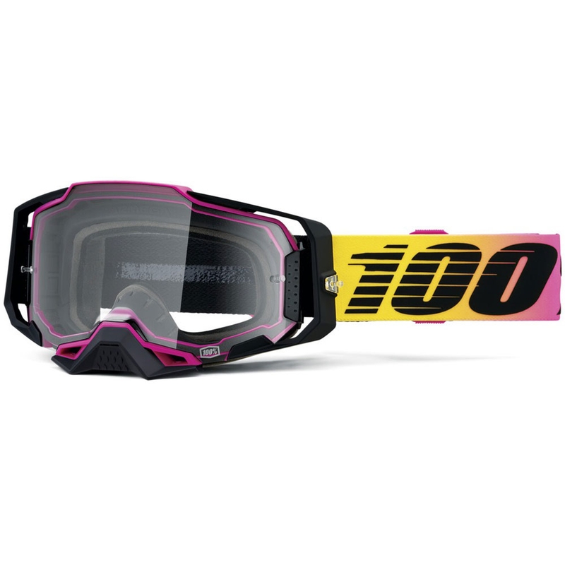 100% ARMEGA 91 motokrossz szemüveg átlátszó plexivel