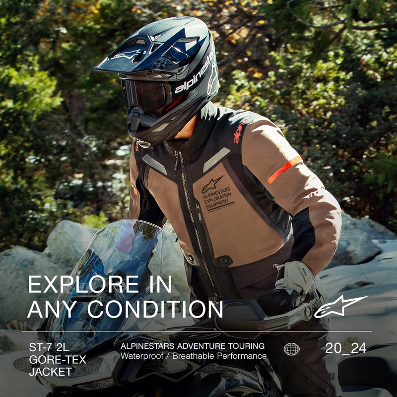 Alpinestars ST-7 Gore-Tex kabát barna-fekete