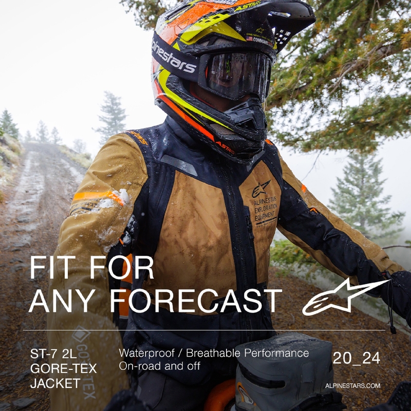Alpinestars ST-7 Gore-Tex kabát barna-fekete